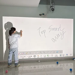 Multiple Interactive Whiteboard Touch Screen,Portable Digital USB Infrared For School Smart Classroom Board Projection System