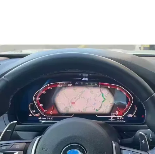 

12.3'' Screen LCD Dashboard Speedometer Digital Cluster X3-X4 F25/F26 LCD Instrument Panel Carplay
