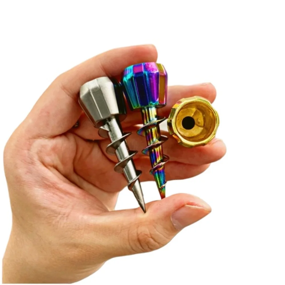 

JUSES Mini Metal Tobacco Bowl Spiral Style Sheesha Narguile Wate Pipe Cachimba Shisha Head Cigarette Holder Hookah Accessories