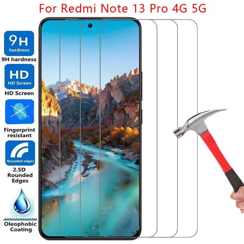 чехол для телефона xiaomi redmi note 13 pro 4g 5g закаленное стекло на redminote note 13 не 13pro 4 5 г задняя крышка xiomi procase 5gcase