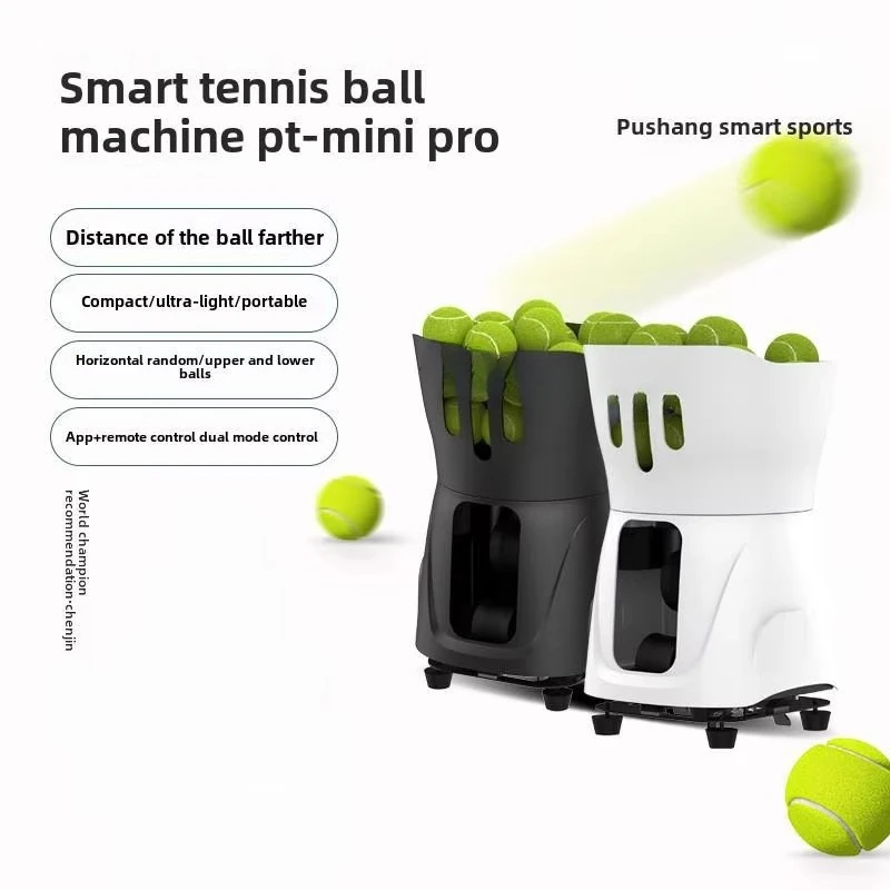 Controllo remoto dell'app del telefono della macchina da lancio automatica del pickleball per l'attrezzatura da allenamento per il tennis