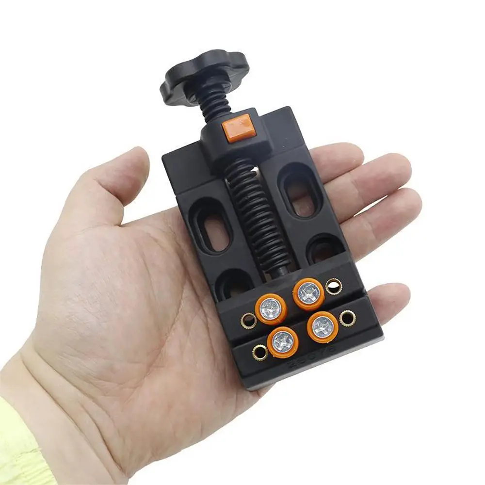 Adjustable Mini for Watch Repairing Carving Bench Clamp Pliers Hand Tools Table Vice Walnut Vise