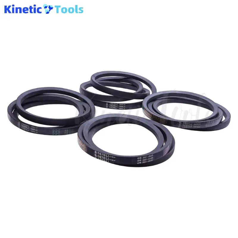 Replacement B Type V-Belt 1600 1626 1651 1676 Heat Resistant Rubber Transmission Belt For Engines Pumps