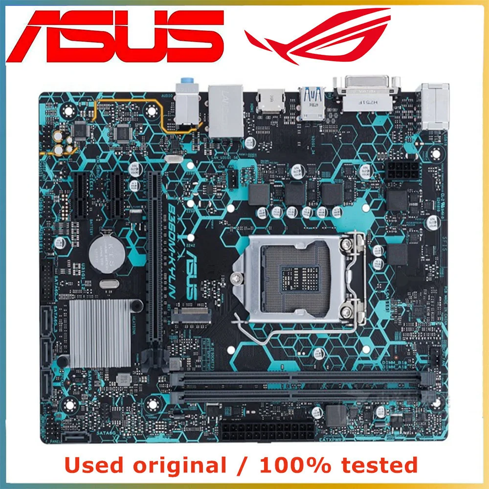 For ASUS B360M-KYLIN Motherboard 32GB HDMI PCI-E3.0 M.2 LGA 1151 DDR4 Micro ATX B360 Mainboard