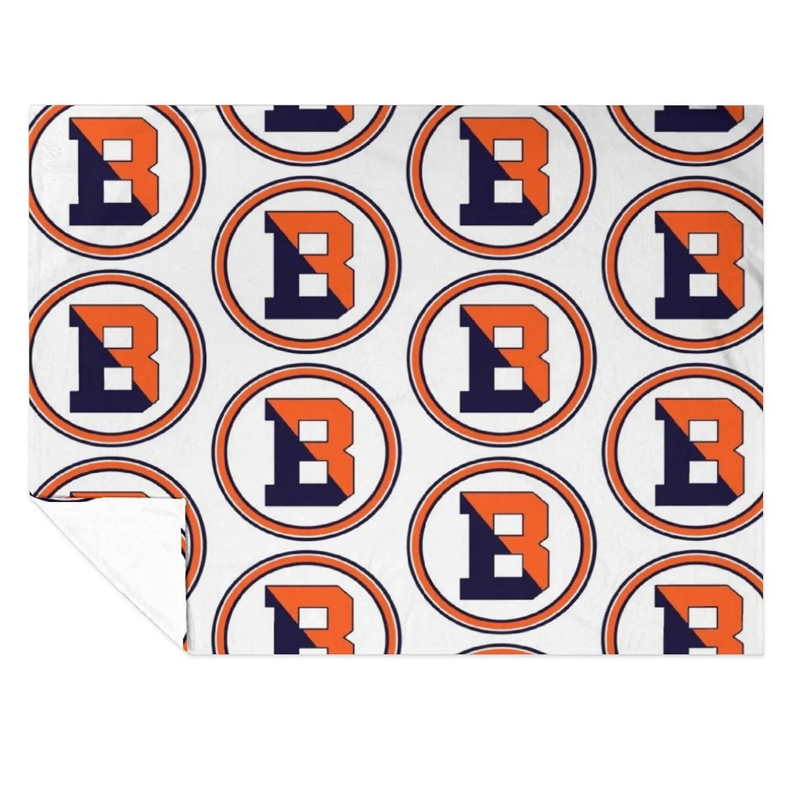 

Bucknell Emblem Throw Blanket Summer Beddings Cute Weighted Bed Blankets