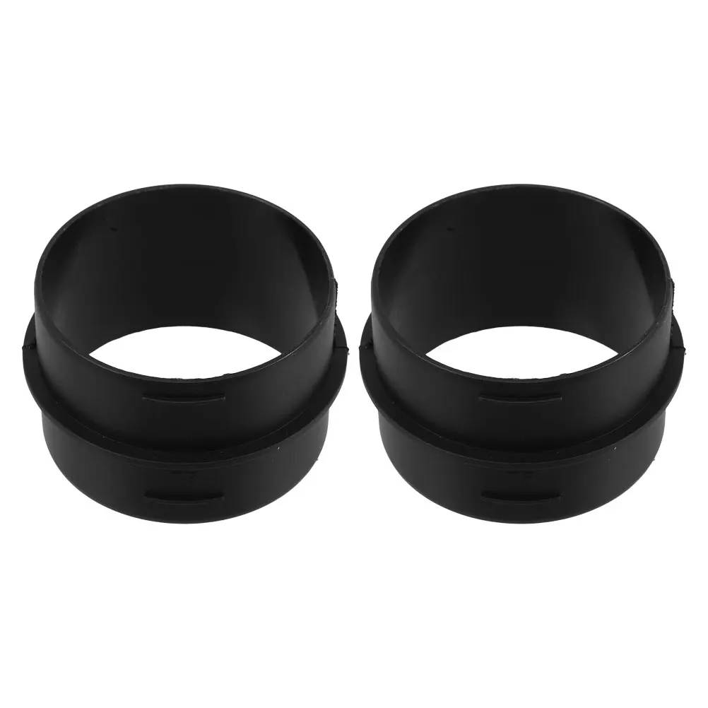 

2 PCS Heater Connection Pipe Air Duct Adapter Car Vent Ducting Through Accessories Dryer Black