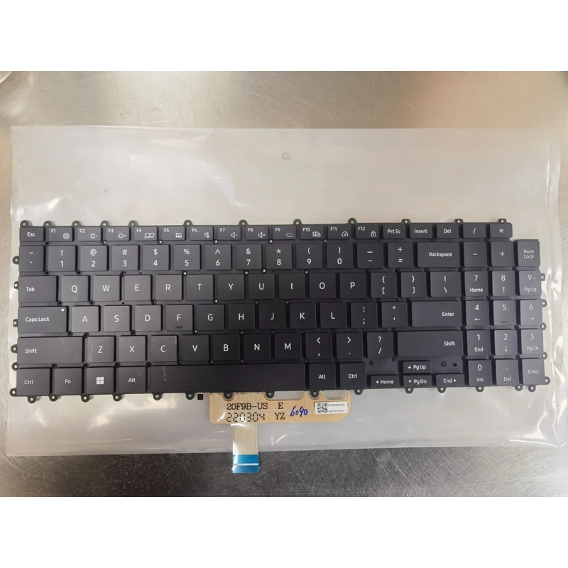 

WYORESY NEW for SAMSUNG 950XDB NT950XDB NP950XDB US KEYBOARD （Dual fan）Black.