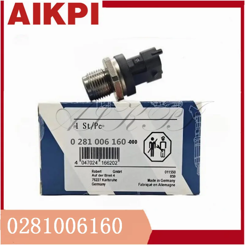 Diesel CR Fuel Injection High Pressure Sensor Regulator 68092292AA For JJEEP WRANGLER JK LIBERTY CHEROKEE KK 2.8CRD 0281006160
