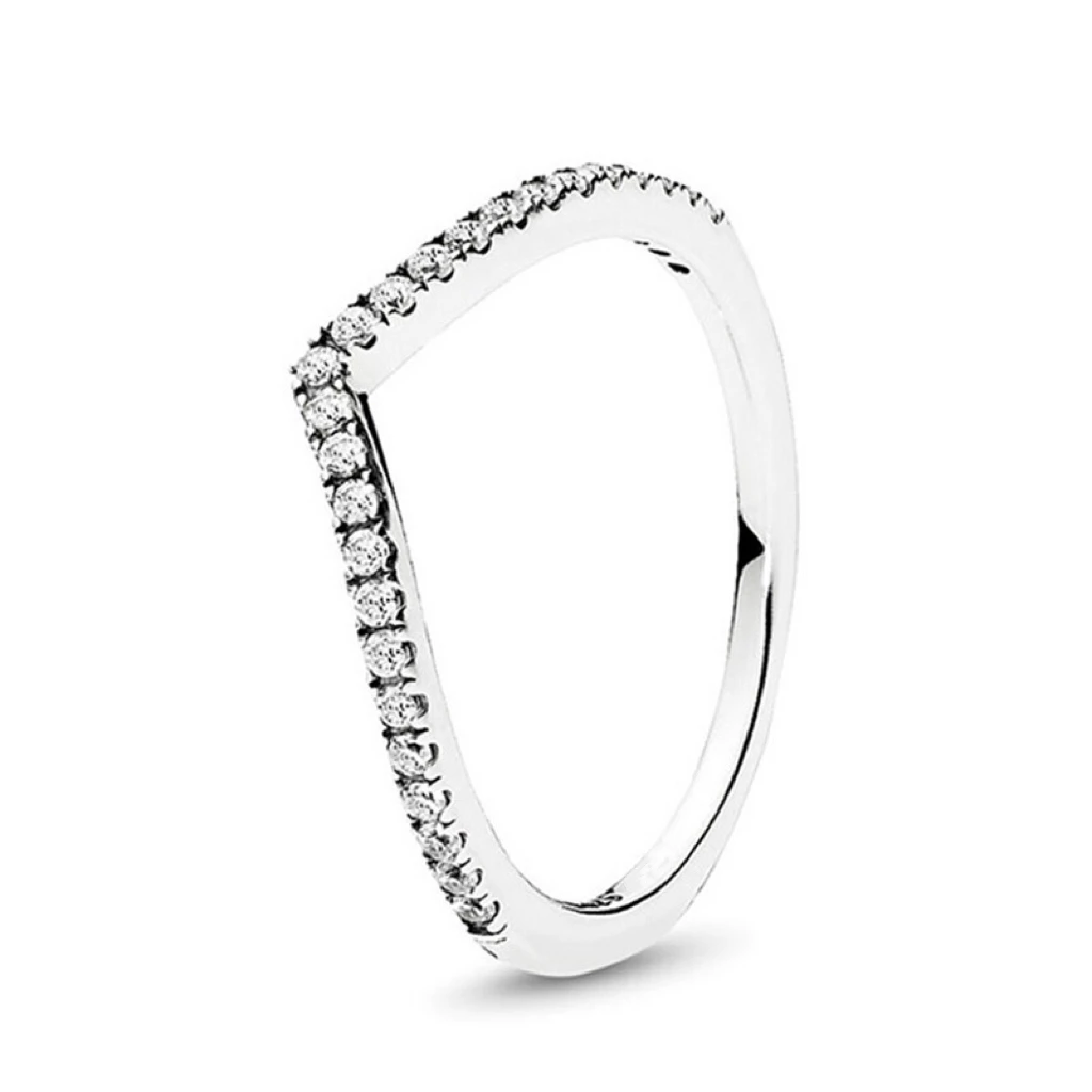 Women's 925 Pure Silver Crown & Bow Zircon Ring, Exquisite Gift