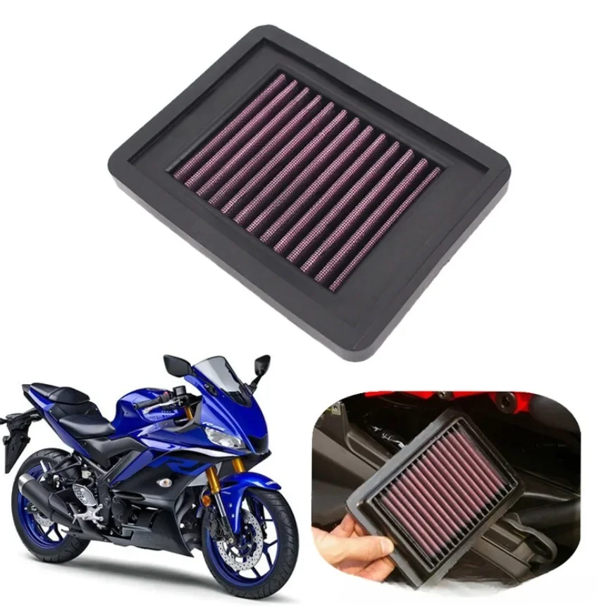 Motorcycle Air Filter Fit for YAMAHA YZF-R3-R25 MT-03 FZ-03 T-MAX500/530 XP500/530 Environmental Maintenance Replacement Parts