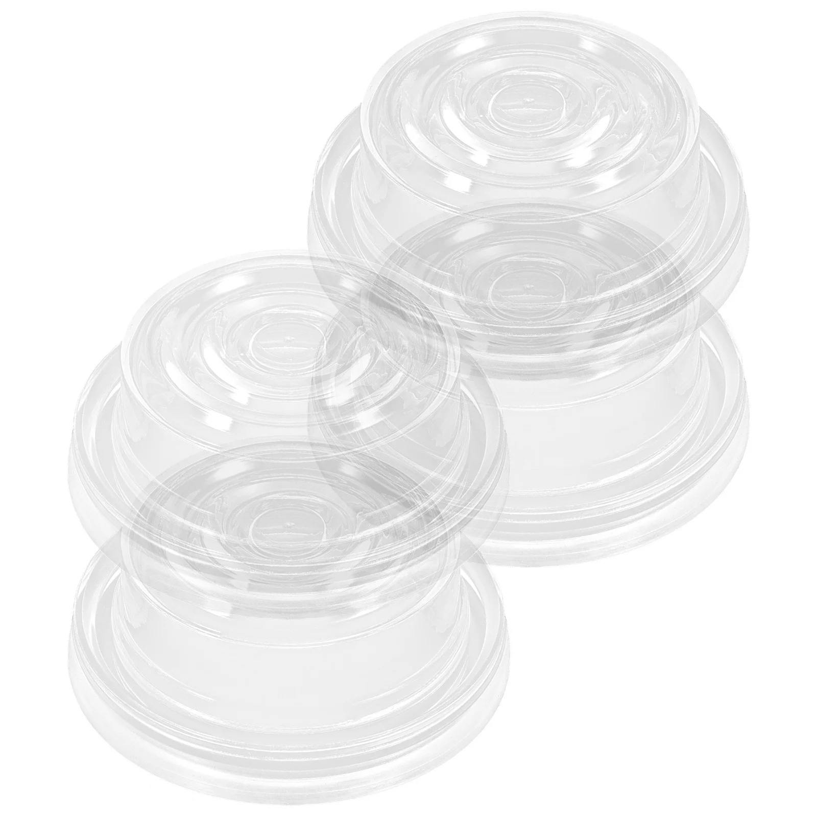 

4 шт., аксессуары для электрического молокоотсоса, силиконовые детали вакуумного насоса, безопасные прозрачные износостойкие принадлежности для грудного вскармливания