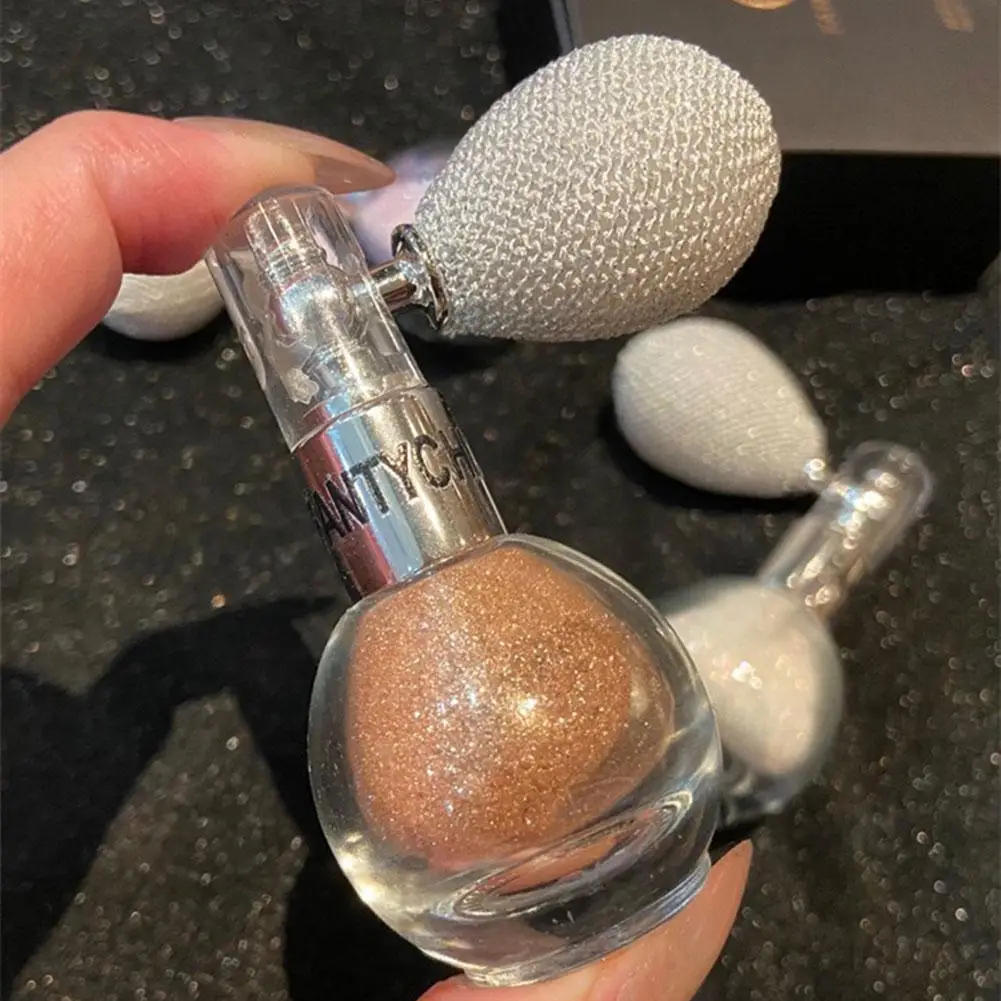 Glitter Spray Highlighter Powder Diamond High Gloss Air Bag Powder Fragrance Shiny High Light Glitter Face Body Makeup Cosmetics