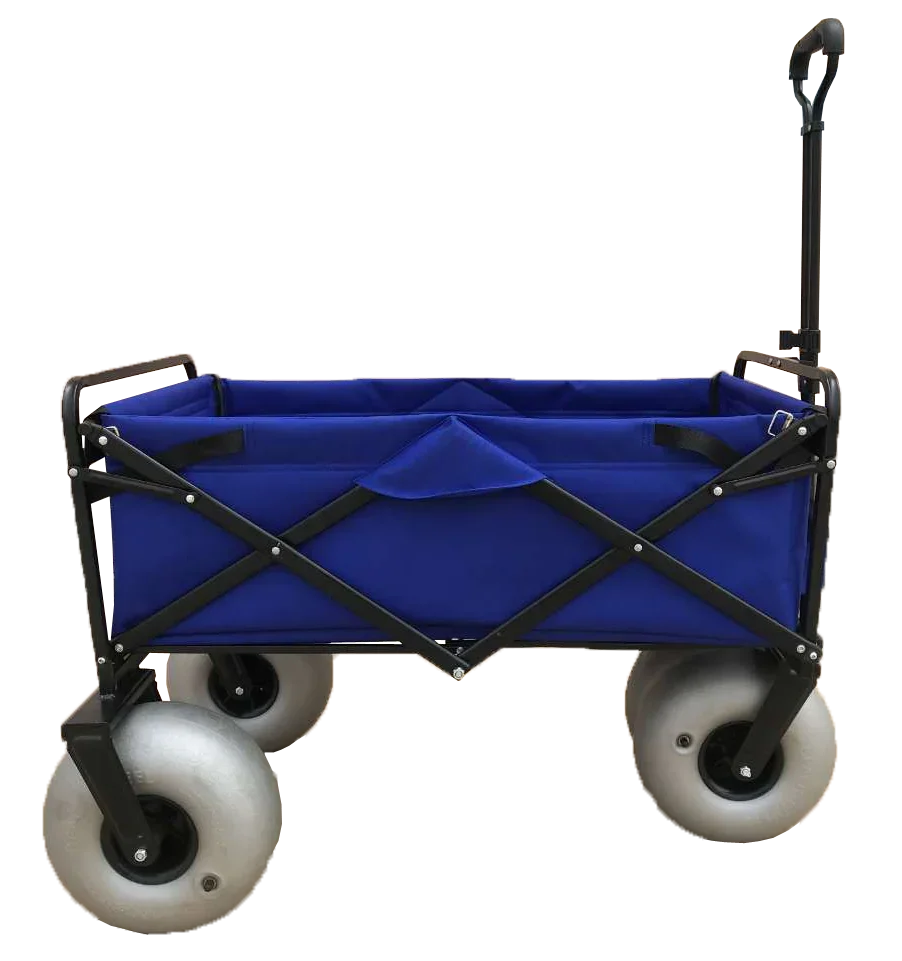 Mini Camping trolley folding wagon beach carts foldable outdoor utillty wagon