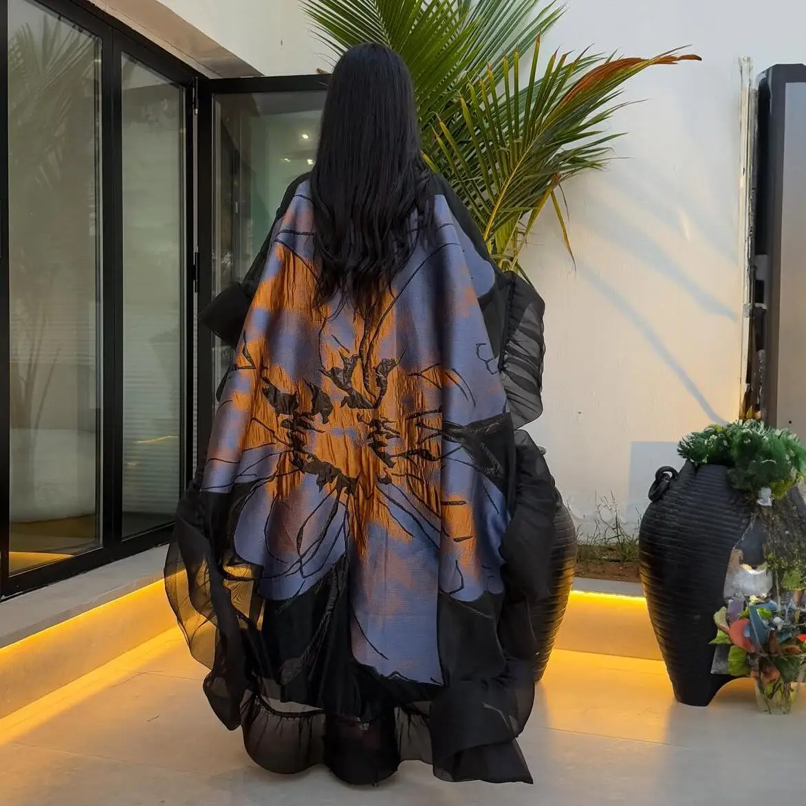 قمة الموضة فساتين طويلة قطعتين مجموعة فساتين الأفريقية للمرأة الفاخرة المرأة الأفريقية بوبو