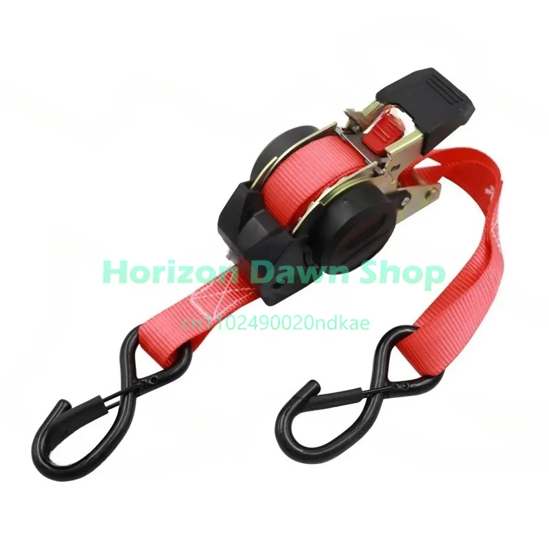 Auto Retractable Ratchet Tie Down Straps Auto Self Retracting Rachet Straps 2 Pieces/set Length 3.2M