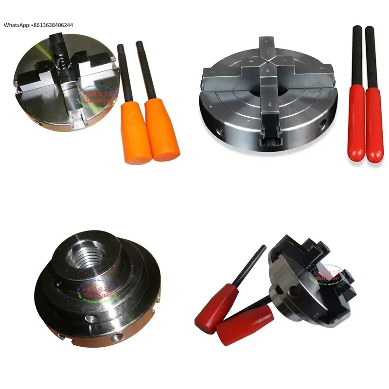 1PC for Multifunctional Small Woodworking Lathe Chuck Household DIY Multi Purpose Inch Thread Shaft Connection Four Jaw