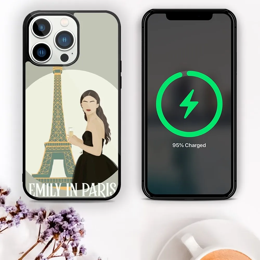 Emily in Paris TV Phone Case For Magnetic Attraction iPhone 11 12 13 14 15 Mini Pro XS Max X S Plus XR Shell