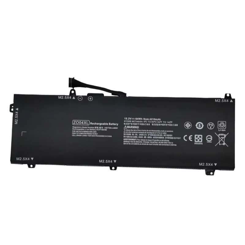 New 15.2V 64Wh ZO04XL Laptop Battery For HP ZBook Studio G3 G4 808396-421 808450-001 HSTNN-C02C HSTNN-C88C HSTNN-LB6W
