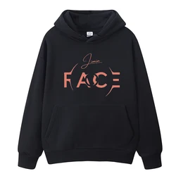 New Kpop JIMIN FACE Hoodies Sweatshirts Kpop Merch Clothes