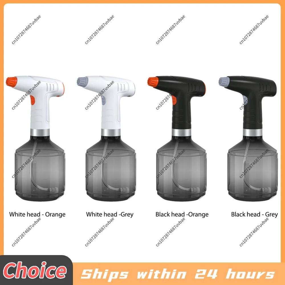900ml Electric Sprayer 1200mah Battery Household Watering Bottle 8h Working Time 360 Degree Rotating Nozzle for Garden Park