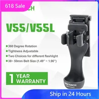 Nextorch V55/ V55L Flashlight Holder,upgraded Innovative Flashlight Carry,360° Rotation,Lightweight，portable，locking function