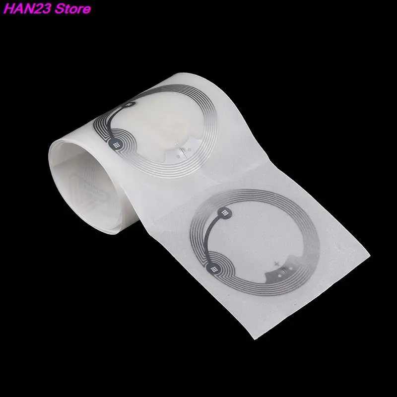 New 10PCS/Set Changeable Re-Writtable Round Dia 40mm Electronic Tag Sticker NFC Copy Clone Label