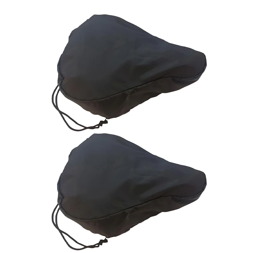 2Pcs Waterproof Bike Saddle Rain Covers Protective Covers for Bicycle Seats Outdoor Rain Bike Seat Cover