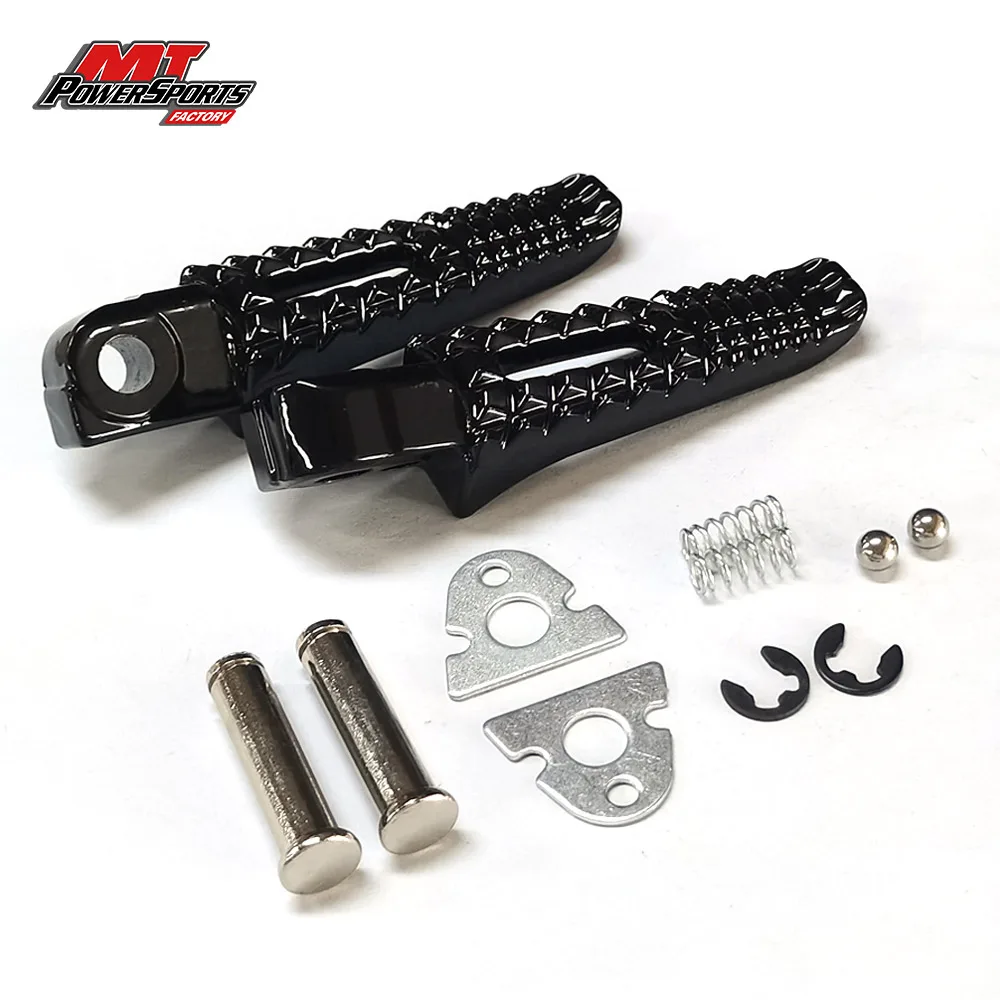 For Suzuki GSX-R600 GSX-R750 Motorcycle Footrests Foot Pegs 2006-2014 Set of Front And Rear Comfortable Riding Position Upgrade