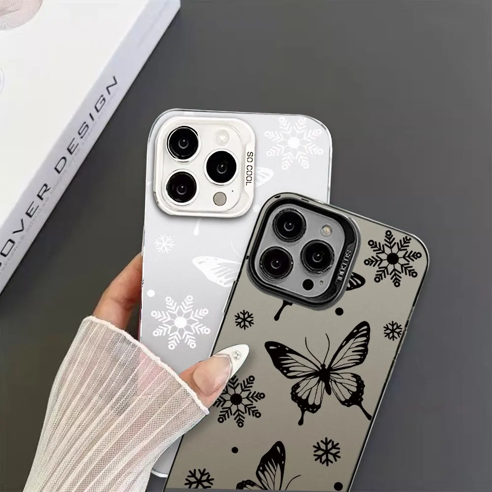 For Infinix Hot 30 4G Hot 30i NFC Hot 40 Pro 40i 30i Case Soft Silicone IMD Butterfly Phone Case For Hot30 11 10 Play NFC Cover