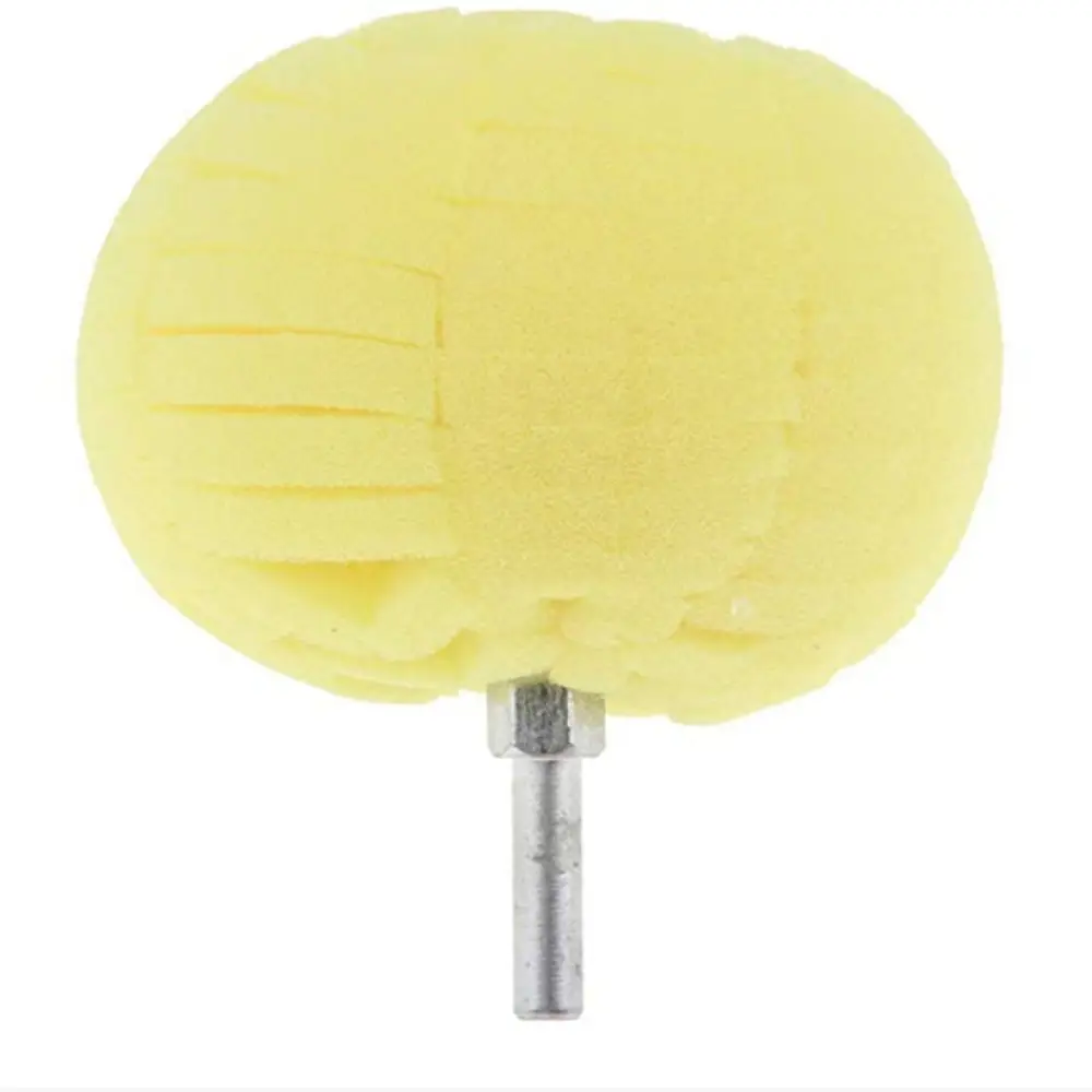 Auto Rim Polishing Sponge Cone For Drill Attachment Car Wheel Buffing Tool Detailing Surface Cleaning Accessory Kit