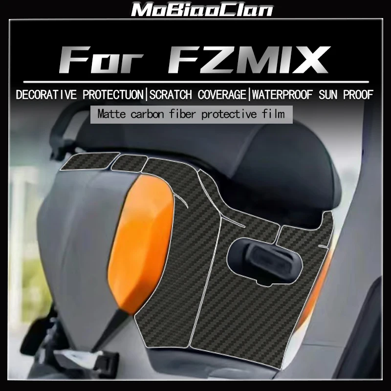 

Для мотоцикла Ninebot FZMIX 3D обтекатель из углеродного волокна, эмблема, наклейка, наклейка на корпус, полный комплект, украшение, наклейка