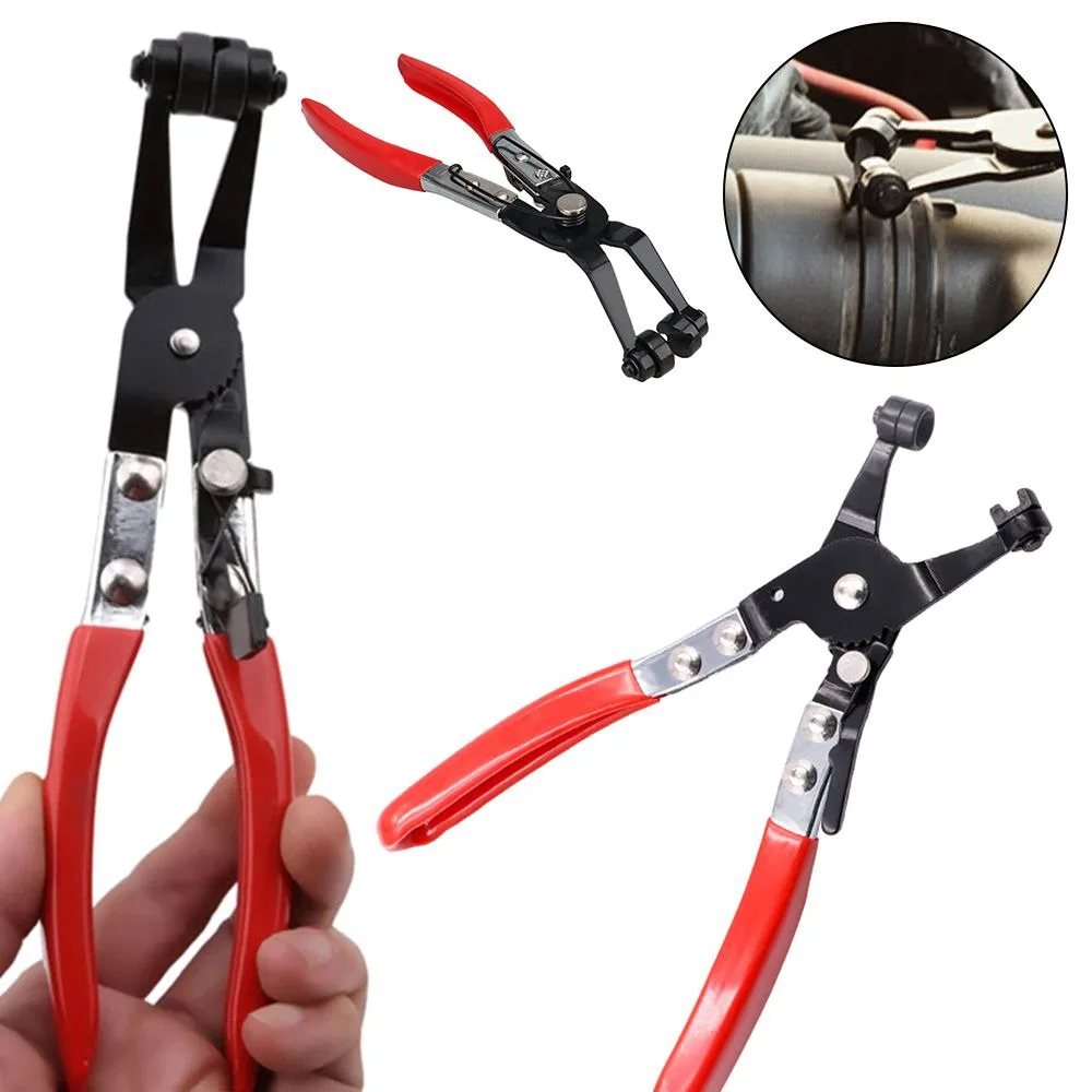 Thicker Handle Hose Clamp Pliers Car Accessories Durable Flexible Fuel Coolant Hose Pipe Clips Comfort Preservative Clamp Puller