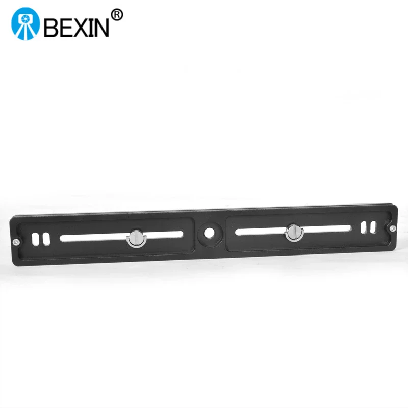 BEXIN PU300 Universal Aluminum Quick Release Plate Tripod Mount Adapter with 1/4 Screw for Benro Arca Swiss Ball Head and Camera