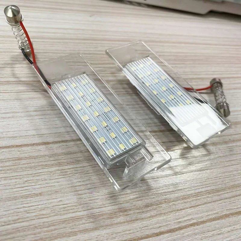 لوحة ترخيص LED لفيات باندا ، Mk3 ، من من من من نوع ‏ Mk4 ‏ ‏ ‏ ‏-‏ من نوع ‏ Mk3 ‏ ‏-‏ ‏ Mk4 ‏ ‏ ‏ ‏ ‏ ‏ ‏-‏, ‏: 1 زوج ‏