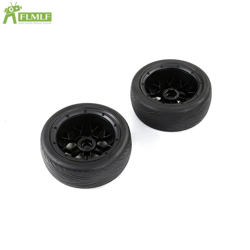 On-road Wheel Tyre Assembly Kit for 1/5 Losi 5ive T ROFUN ROVAN LT KingmotorX2 (Universal BAHA5S/SLT/V5) Rc Car Toys Games Parts