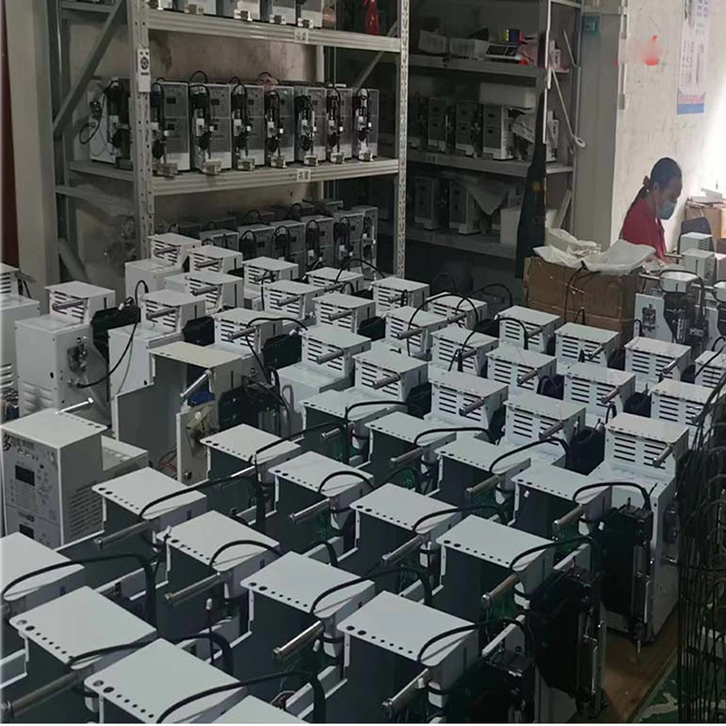 220V Miniature Welding Machine, DC Plug Welding Station for USB Spot Welding, LED Light with Power Line Soldering Iron Soldering
