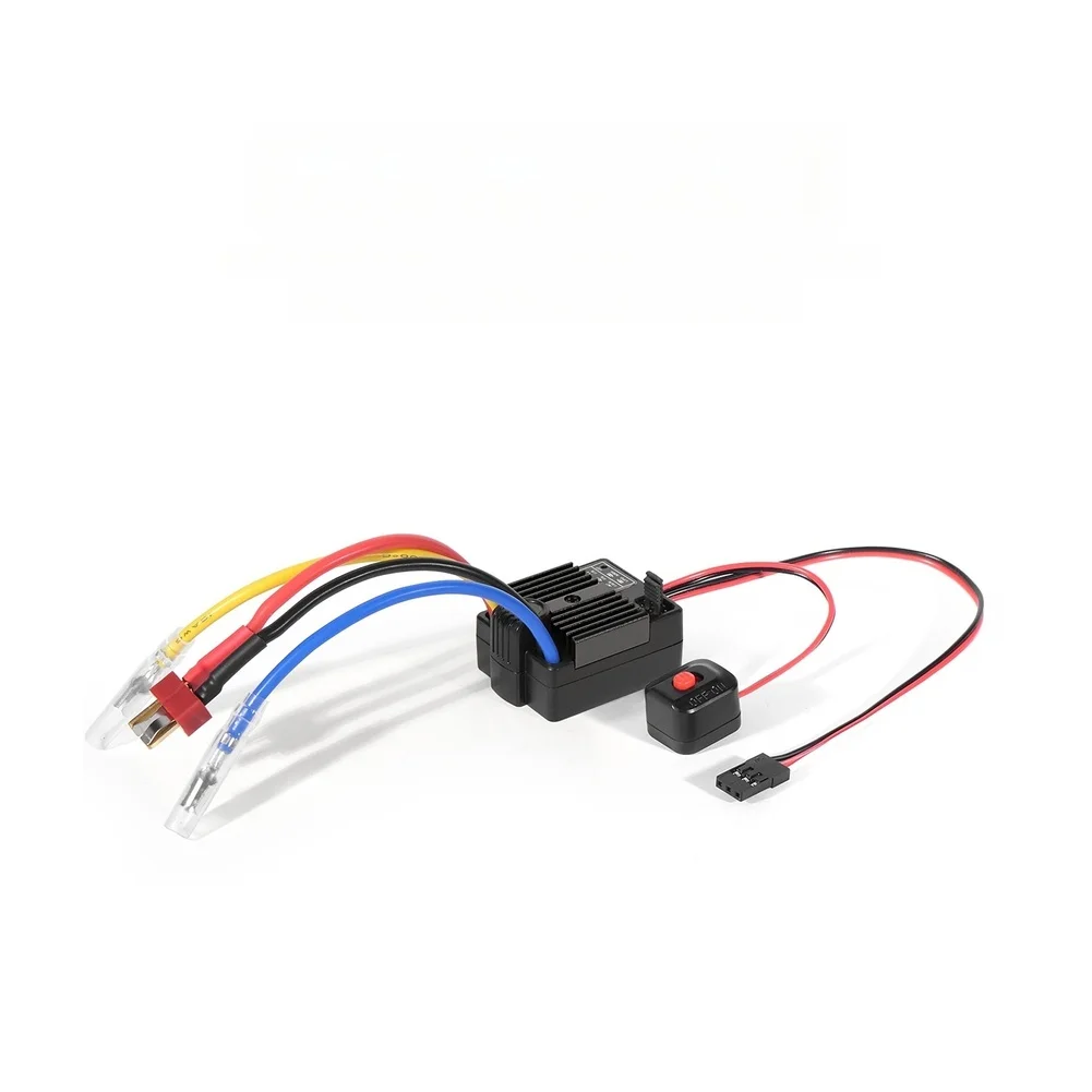 60A Waterproof Brushed with For xt60 Input for 1/10 RC Cars Trucks and Off-Road Vehicles Featuring Automatic Calibration