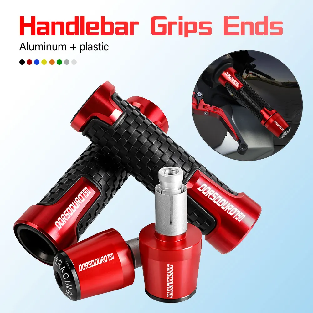 

7/8'' Anti-Slip Grip Hand Motorcycle Handlebar Handle Bar Grips End Plugs FOR Aprilia DORSODURO750 2009 2010 2011 2012 2013 2014