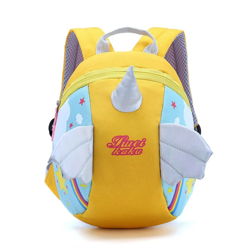 Mochila infantil para crianças, bolsa de ombro antiperda para meninos e meninas, bolsa fofa na moda, de 1 a 3 anos