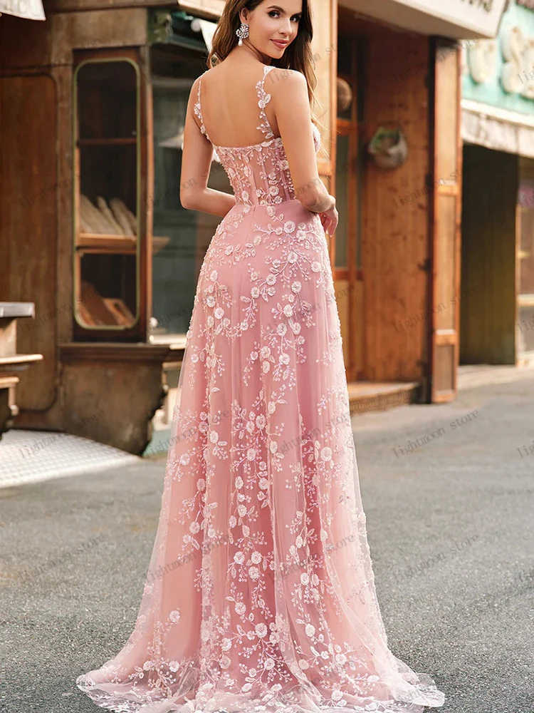 Charmante avondjurken Prachtige galajurk Terug naar schoolseizoen Kant gelaagde gewaden Cocktail vestidos de gala aangepast 2025,