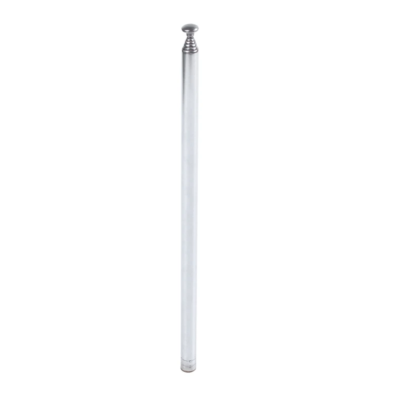 62Cm Long 4 Sections Radio Control AM FM Radio TV Telescopic Antenna & 96Cm Length 7 Section Telescoping Stainless Steel AM FM R