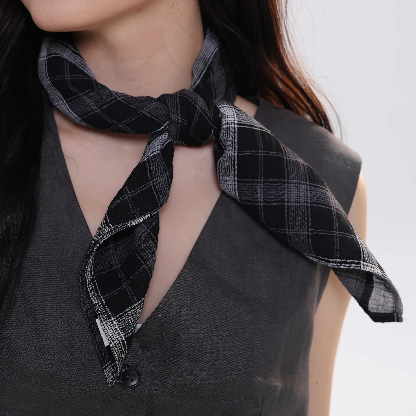 

Luxury Scarf Headscarf Shawl Wraps Classic Neckerchief Bandana Headband Ribbon Foulards Femme Handkerchief Accesories