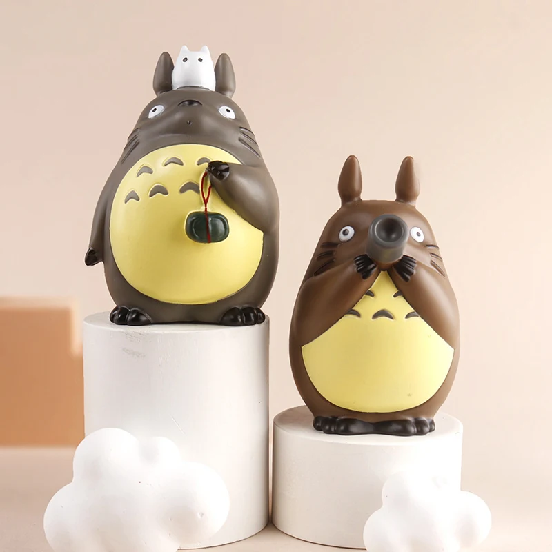 1-12 stücke Anime Miyazaki Hayao Serie Totoro Figur Mini Statue Niedlichen Spielzeug Zimmer Ornamente Pvc Figuren Spielzeug Kind geschenke Sammlerstücke – Detail 29