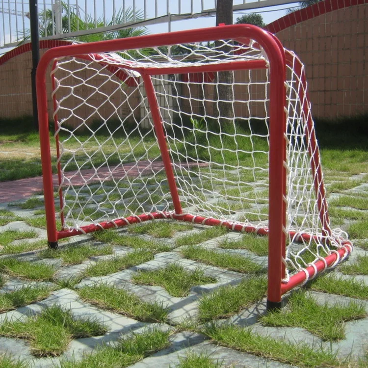 High Quality Steel Tube Portable Assembly Standard Size 64*46*40CM Mini Hockey Net Metal Hockey Goal Targetspromote sales