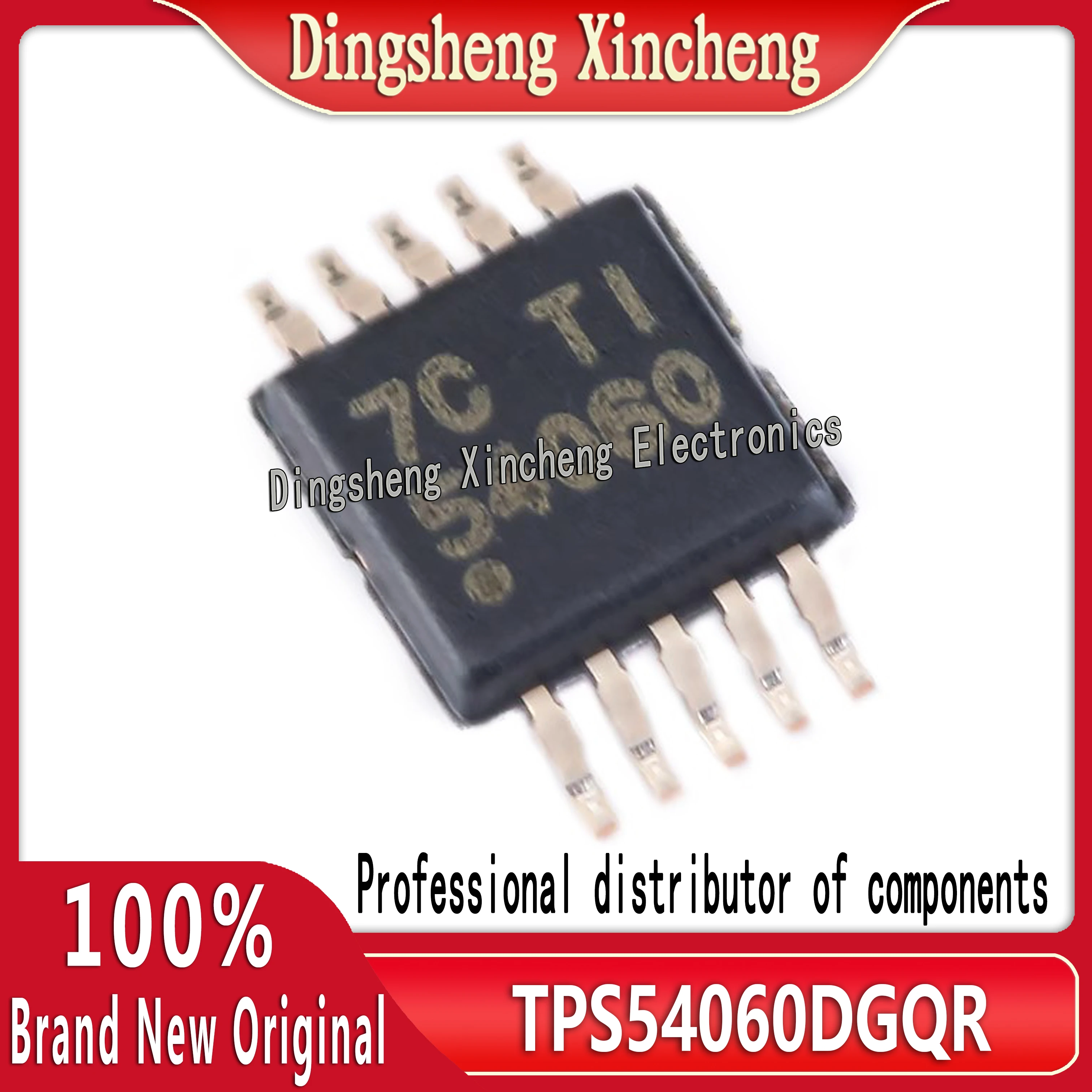 New original TPS54060DGQR MSOP-10 60V 0.5A DC/DC buck converter chip