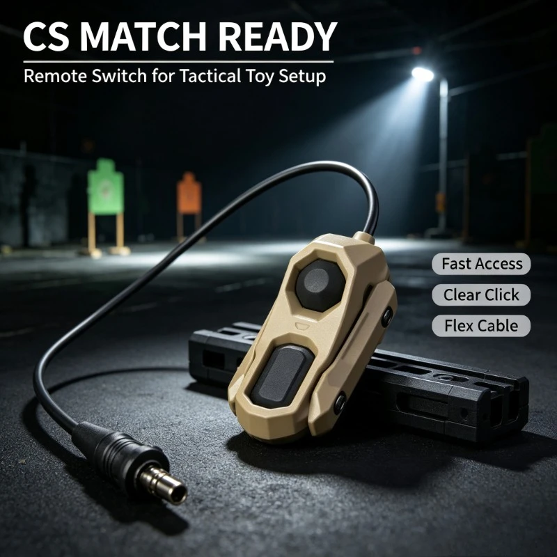 Multi‑Function Remote Trigger Module 2.5mm SF Plug,Matches OGL PEQ‑15 M600 M300 20mm Rail For Anti‑Interference Field Use