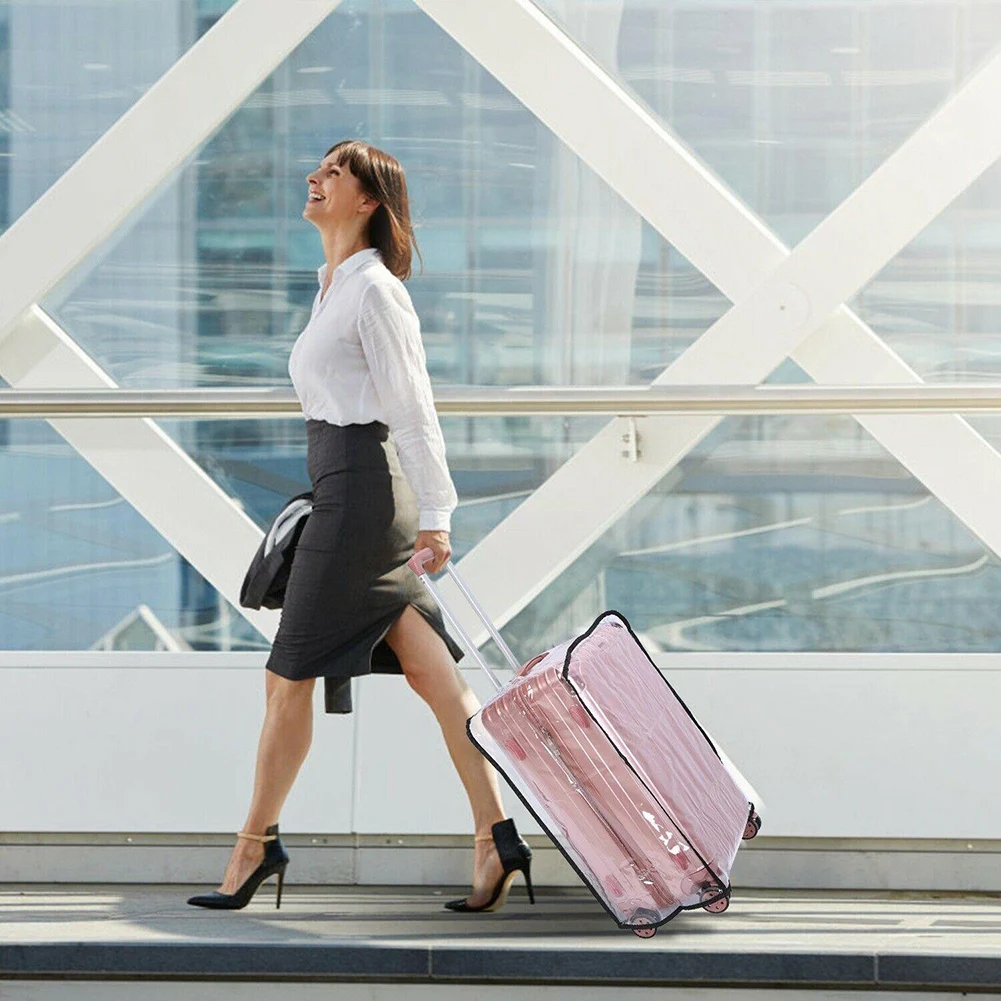 

Прозрачные дорожные органайзеры из ПВХ для одежды, туалетных принадлежностей, полотенец, косметики, сумки-органайзеры на молнии для чемоданов