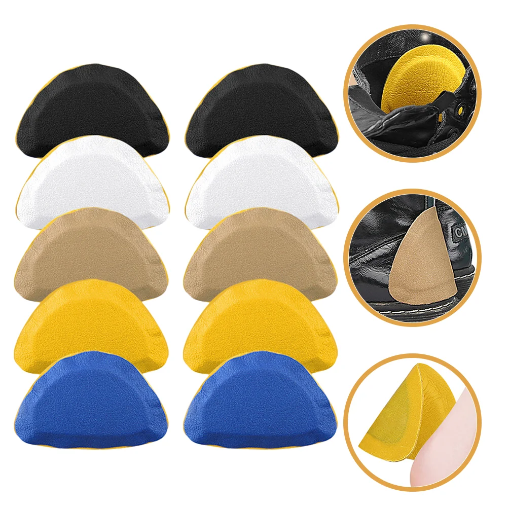 5 Pairs Follow Supplies Shoe Heel Grips Pad Protectors Cushion Inserts for Sneakers Wear-resistant Cushions Shoes