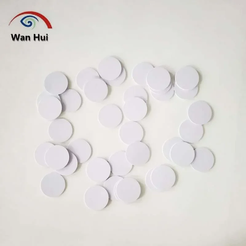 Tag untuk Ponsel, 10 Buah/Lot, EM4100 TK4100 Tag NFC, Tag Perekat, Tag RFID, Penanda, Patroli Mini