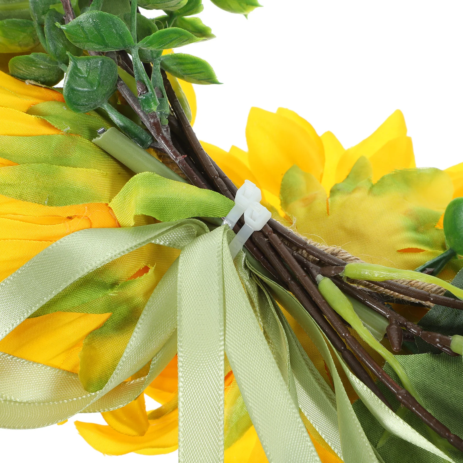 

Sunflower Wreath Pendant Large Diameter Artificial Sunflower Door Hanging Wreath Decor Rustic Farmhouse Wall Sign